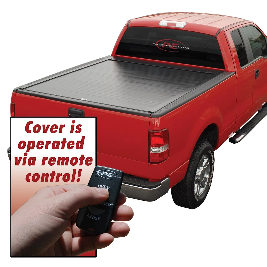BL5033 – PACE EDWARDS Tonneau Cover Rail, For Use With Pace Edwards Bedlocker Cover Clamp On Powder Coated Black Alum...